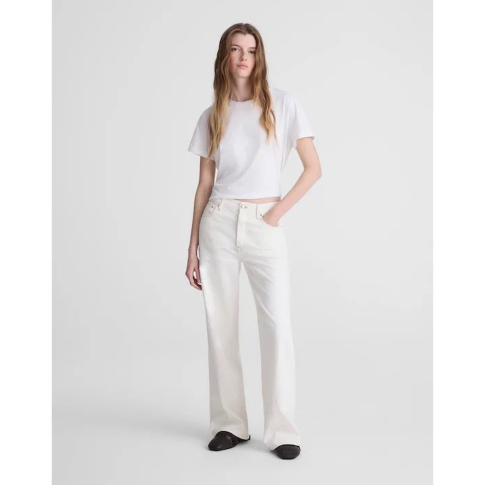 Madewell Low-Slung Baggy Jeans Vintage Canvas Wide‎ Leg NZ047 Womens 10 30 NWT